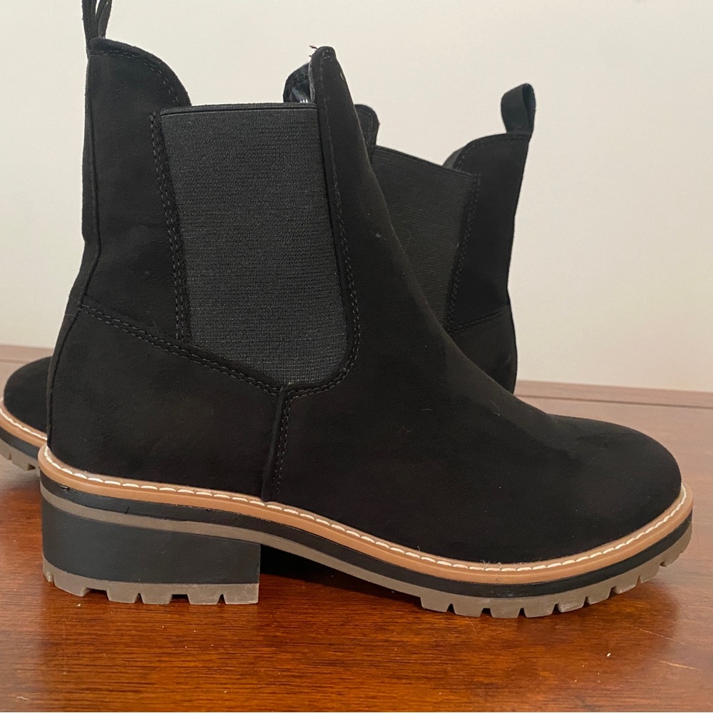 Kensie Klassen Chelsea Boot, Size 8, Black